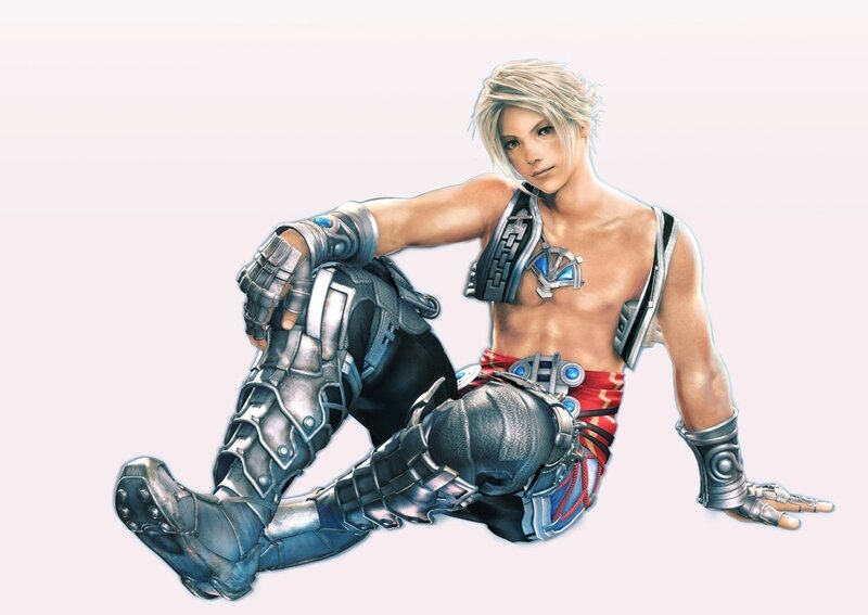 male character in futuristic armor