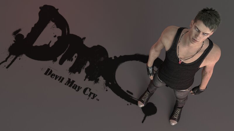 Male Character in Tank Top
