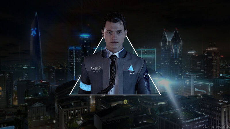 Male Character in Uniform — Black
