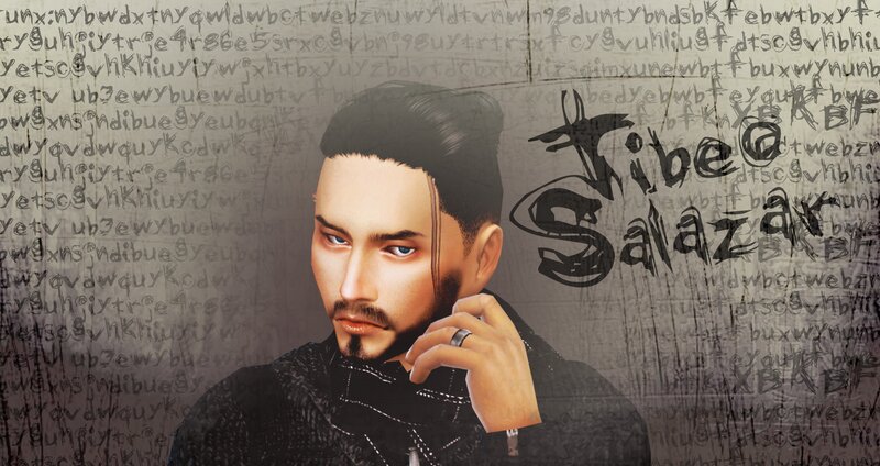 Male Character with Beard