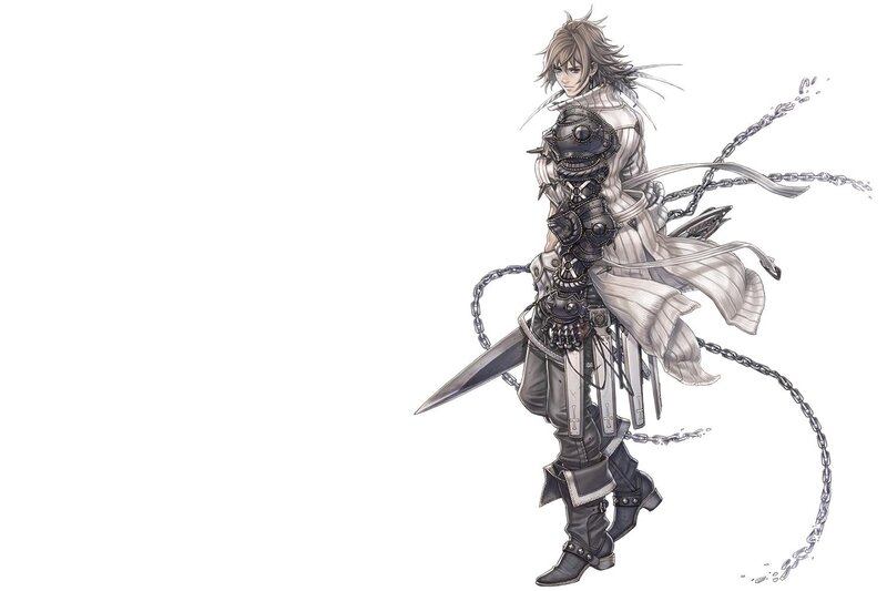 Male Character with Chains