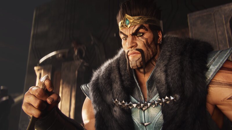 Male Character with Fur Vest