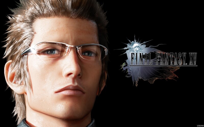 Male Character with Glasses