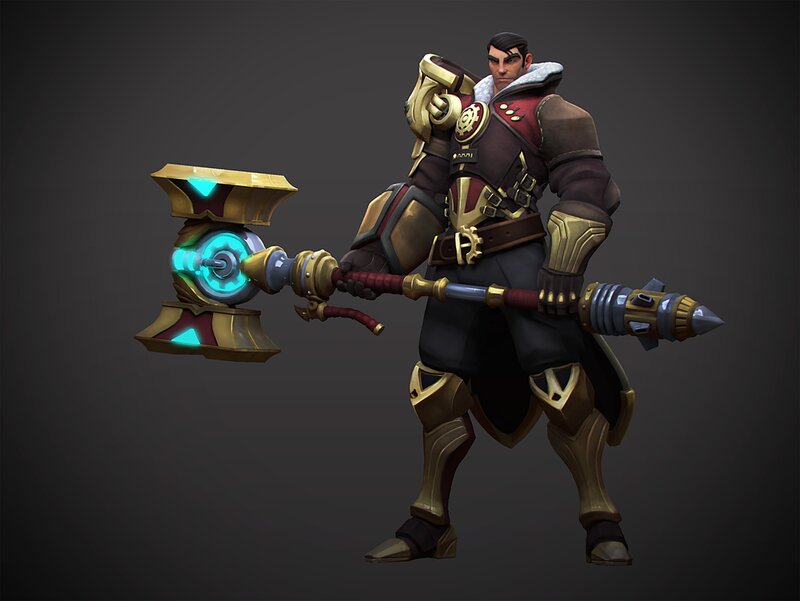 Male Character with Hammer
