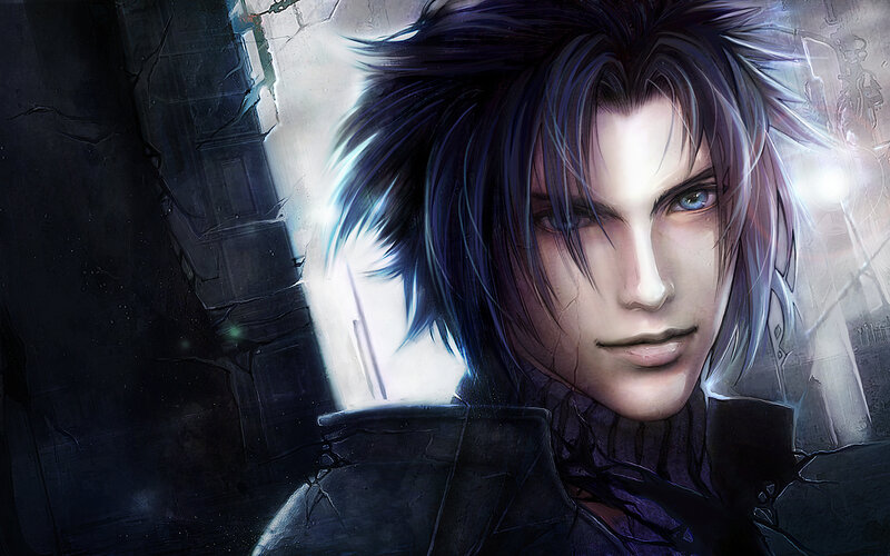 Male Character with Spiky Hair