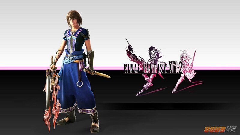 Male Character with Sword — Blue, Dramatic, 3d Render