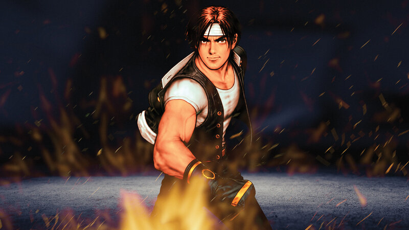 Male Fighter Character — Black