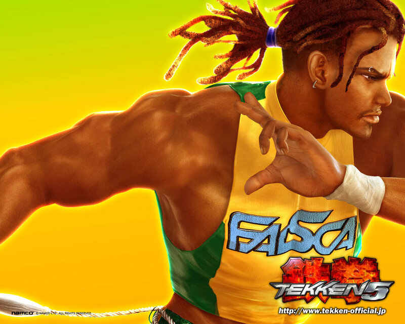 Male Fighter in Yellow Shirt