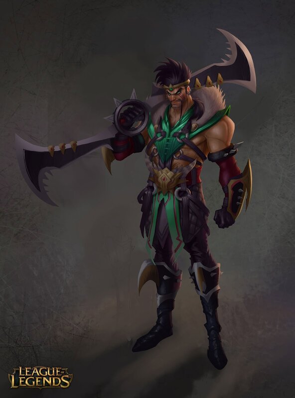 Male Warrior with Axe