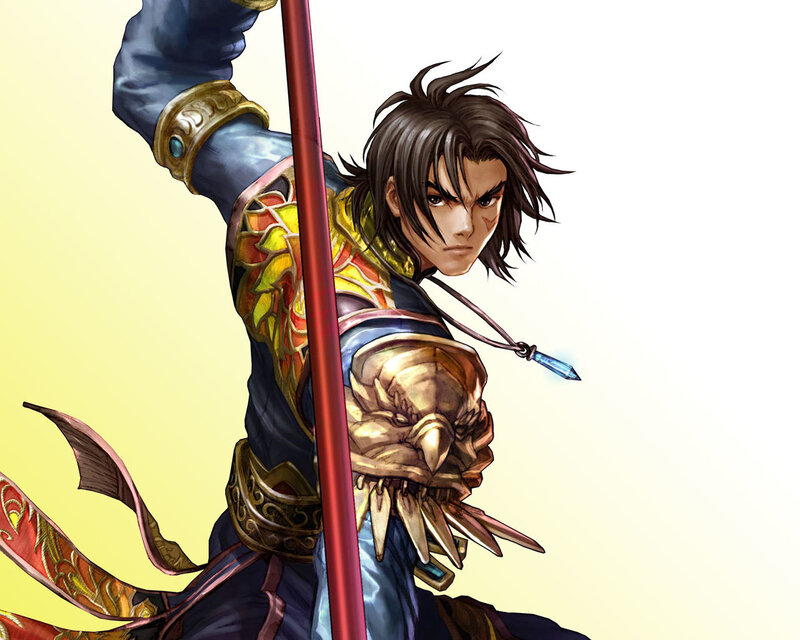 Male Warrior with Spear
