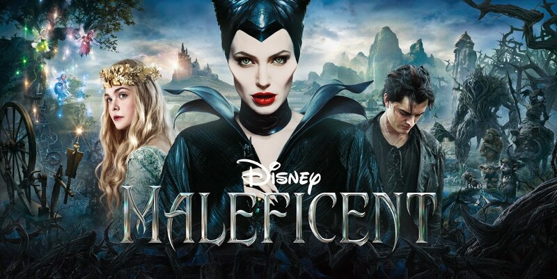 Maleficent Character Portrait — Black, Dramatic