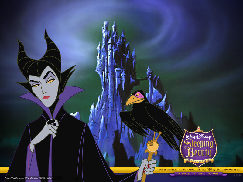 Maleficent with Crow