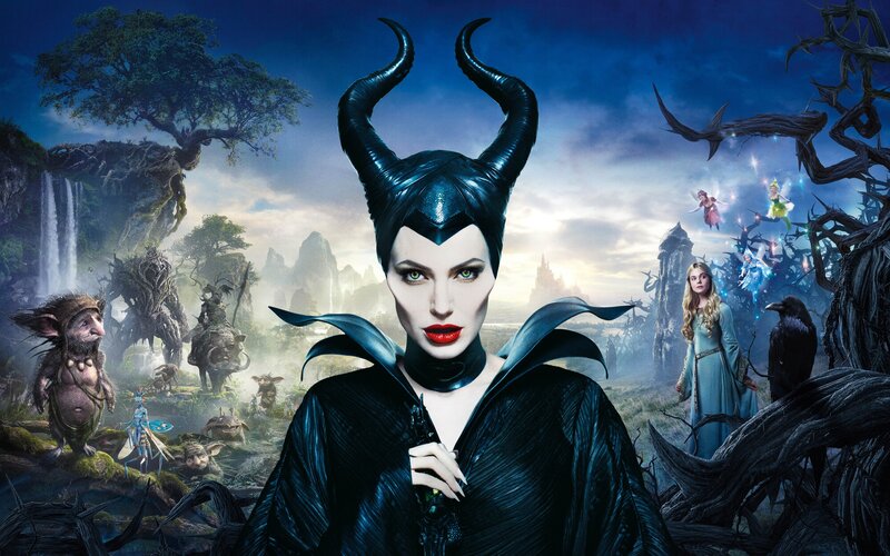 Maleficent with Horns — Black