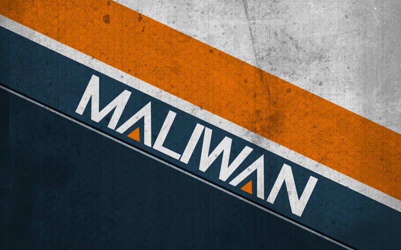 Maliwan Logo on Textured Background