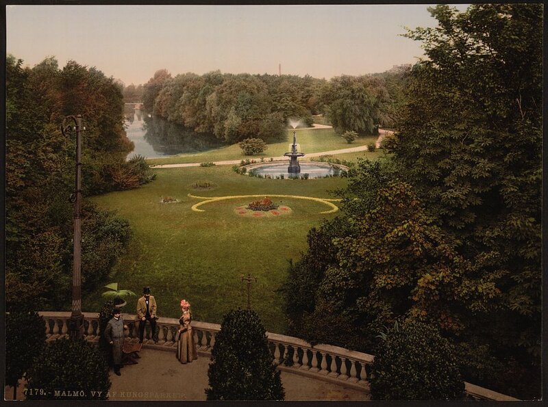 Malmö view of Kungsparken