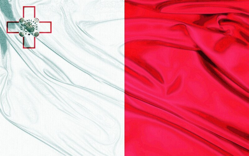 Maltese Flag Fabric