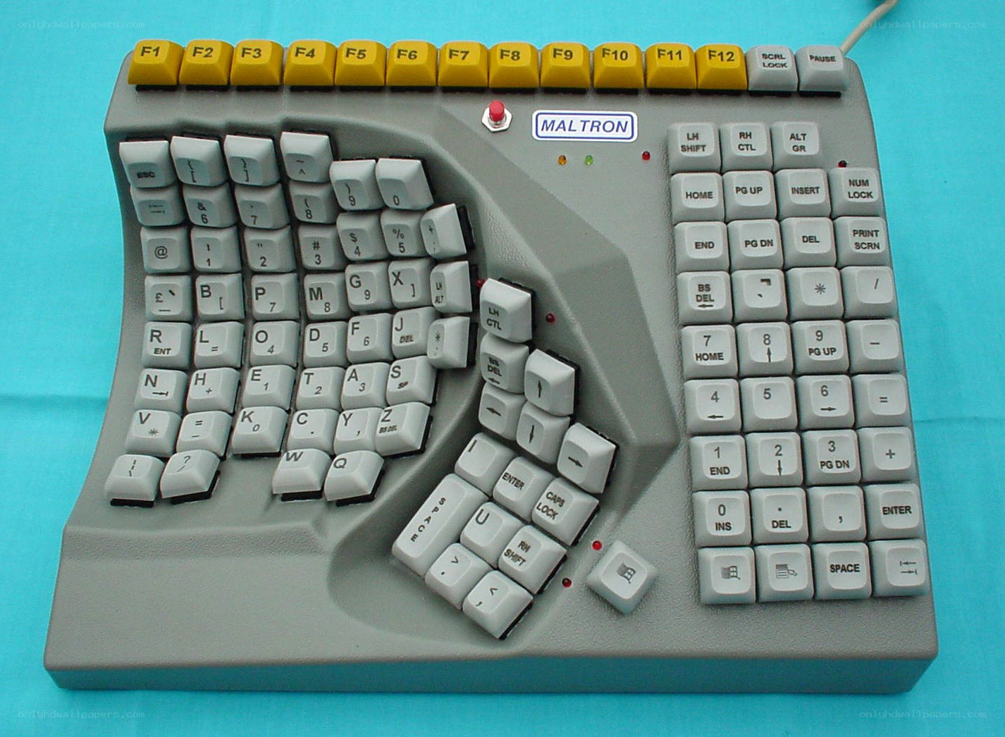 Maltron ergonomic keyboard