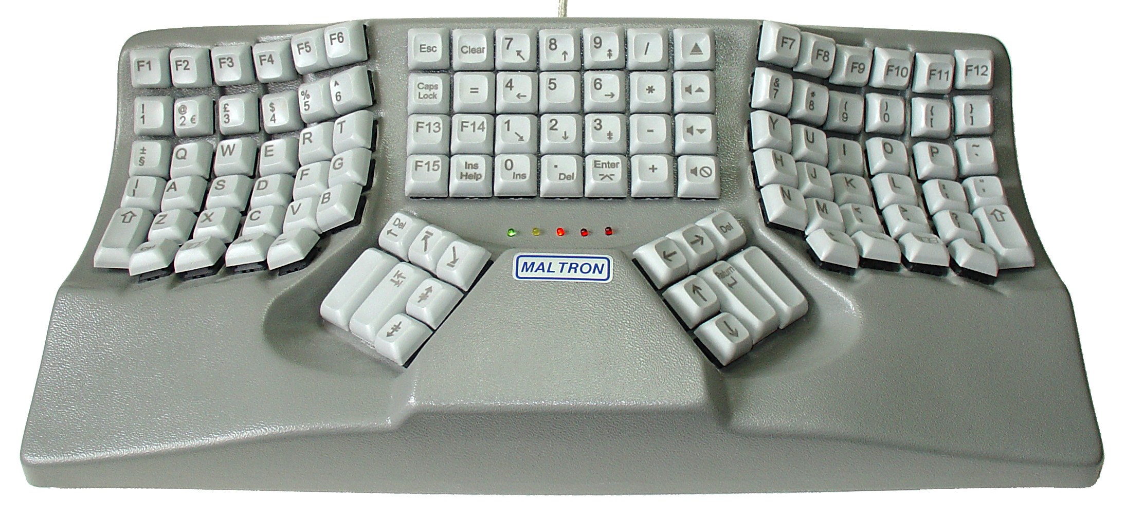 Maltron ergonomic keyboard