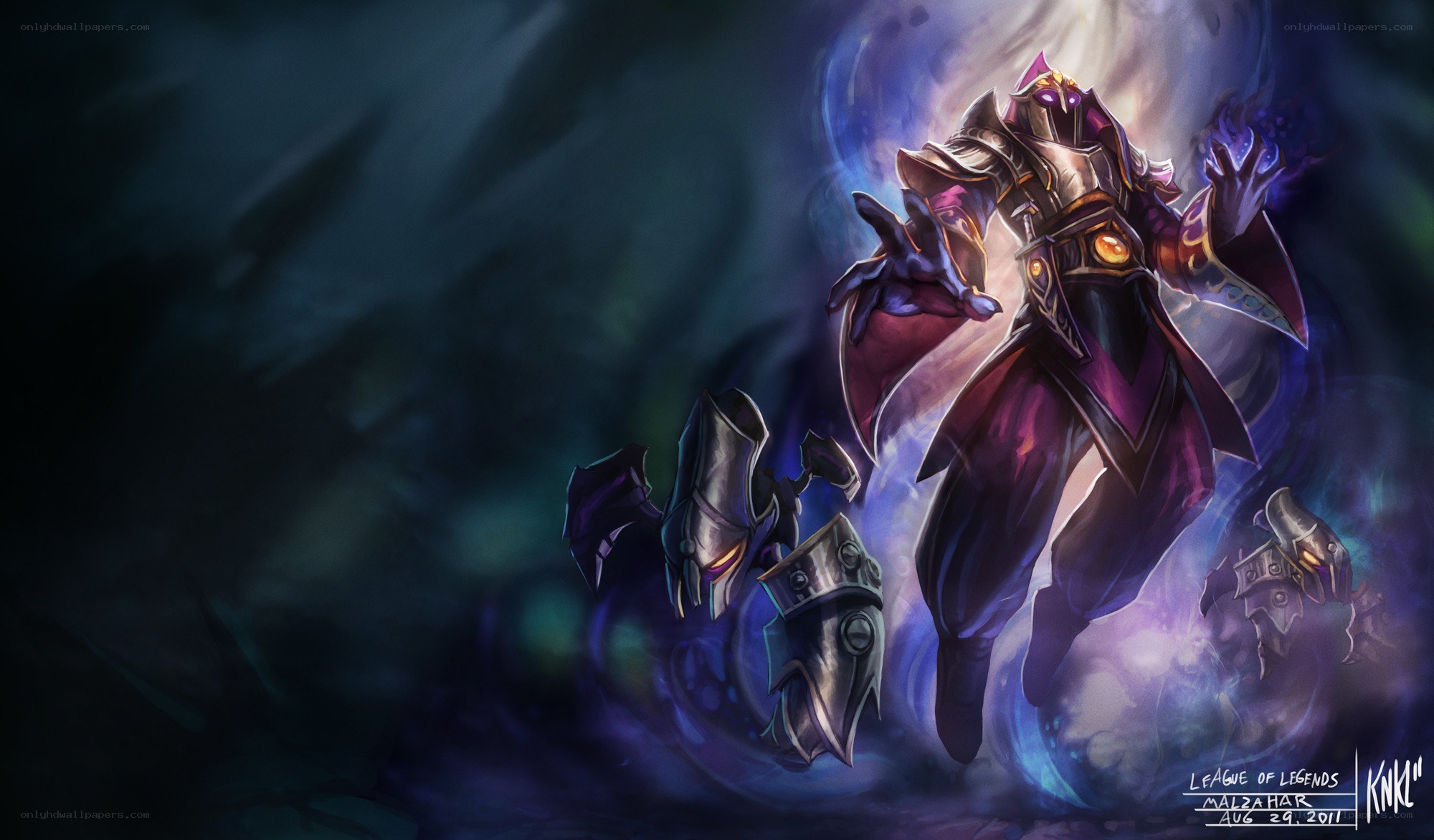 Malzahar in a swirling void