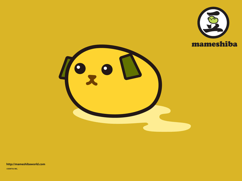 Mameshiba character illustration
