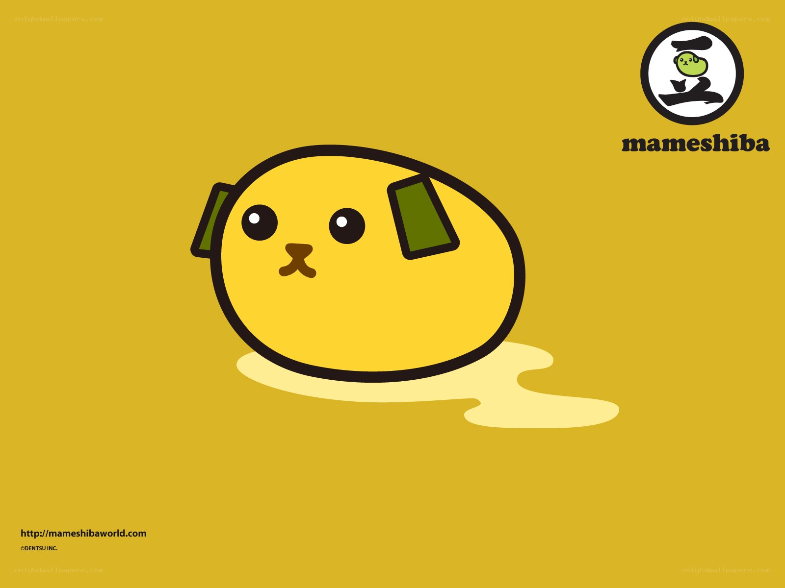 Mameshiba character illustration