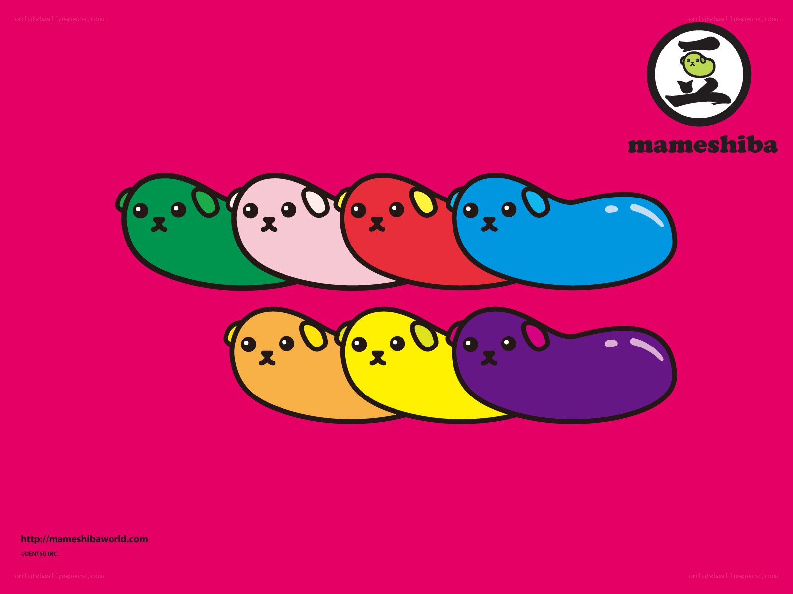 Mameshiba Jelly Bean Characters