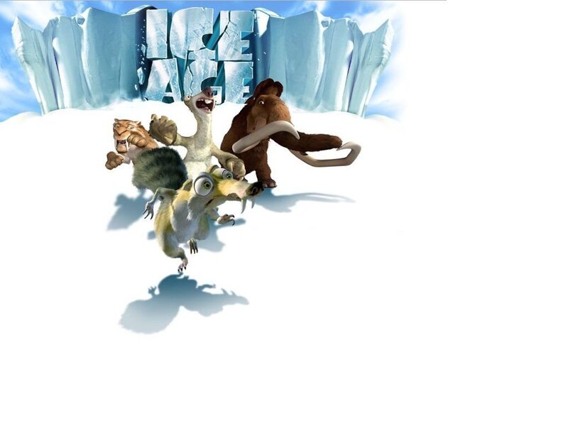 Mammals Running in Snow