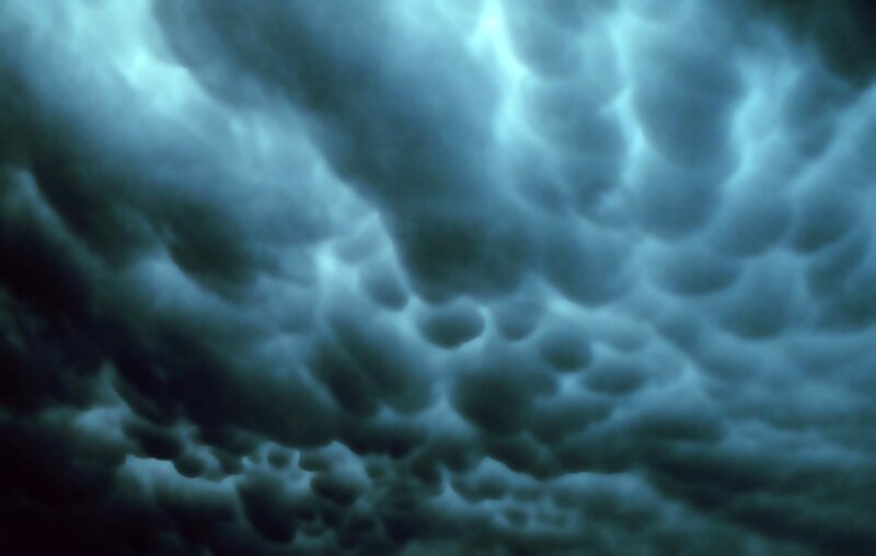 Mammatus Clouds — Blue