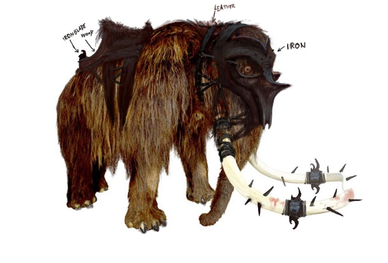 mammoth concept art