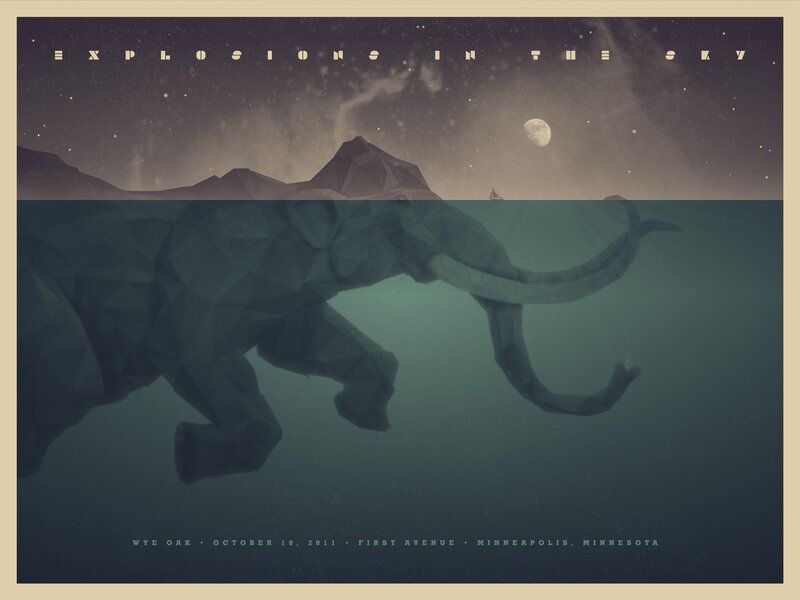 Mammoth Underwater — Green, Dramatic