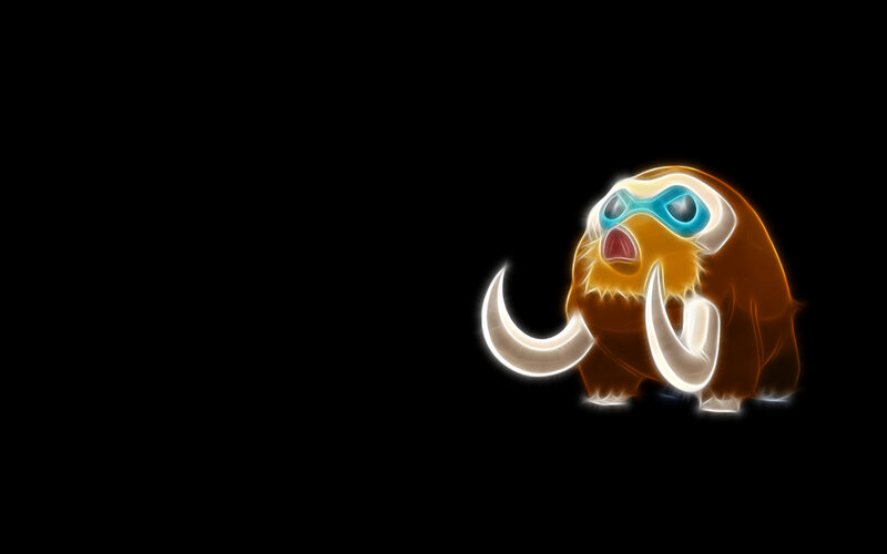 Mamoswine glowing art
