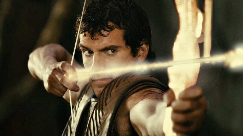 Man Aiming a Bow — Brown