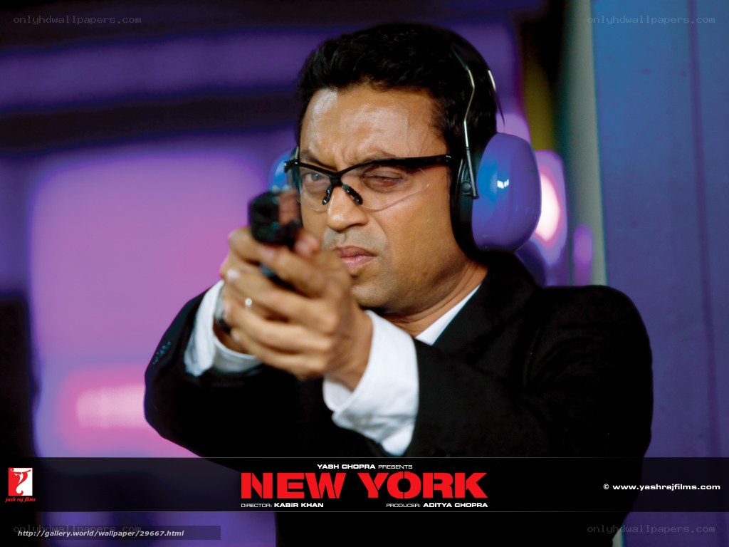 Man aiming gun in New York