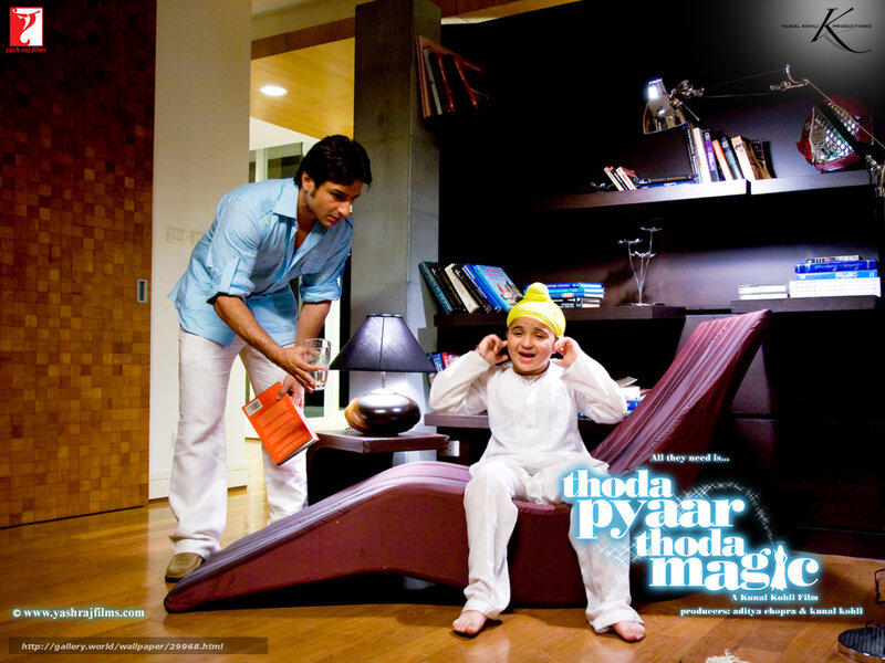 Man and Boy in Room