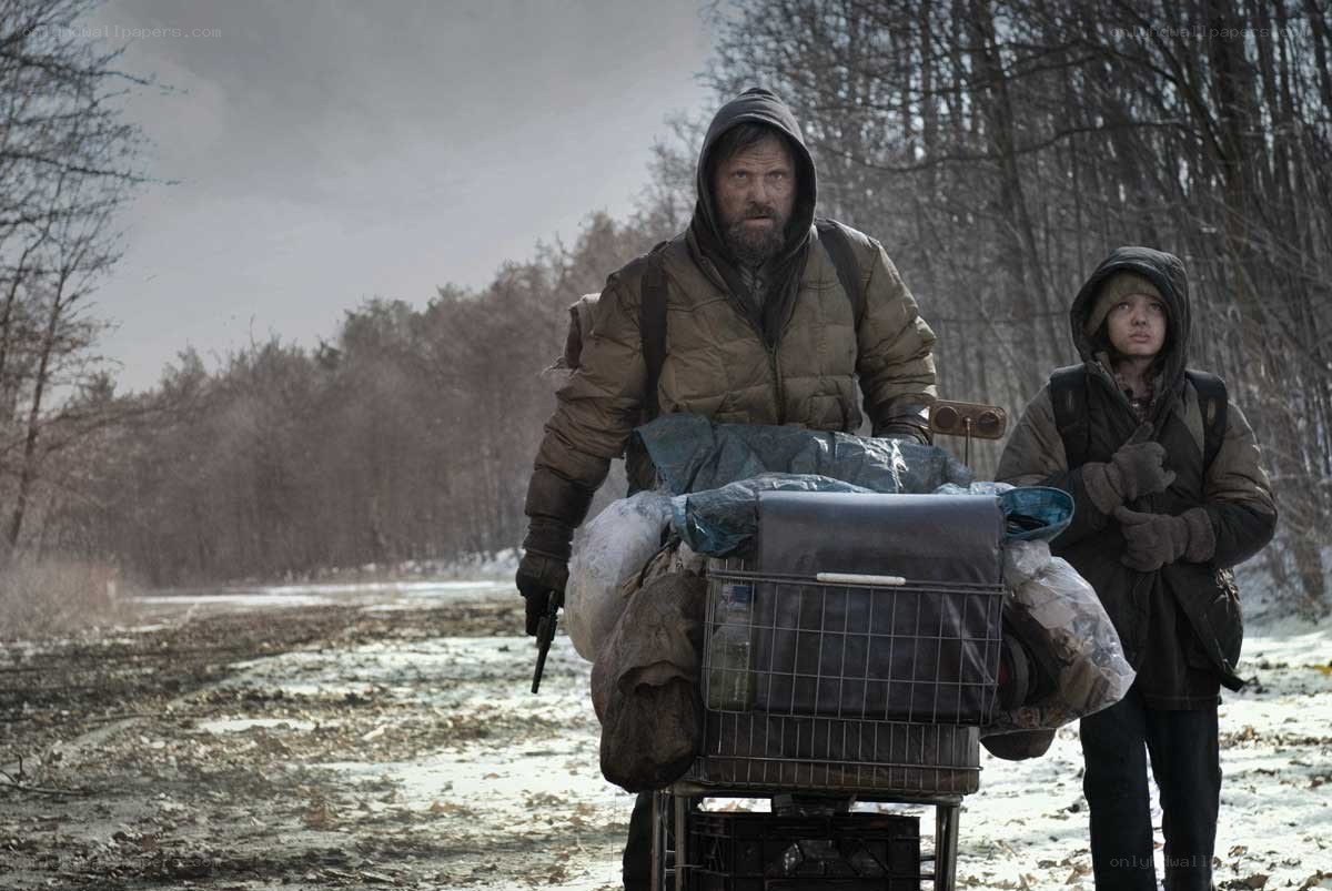 man and child with shopping cart