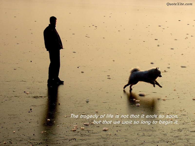 Man and Dog on Ice
