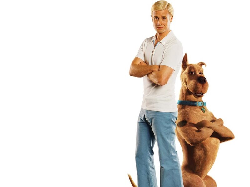 Man and Dog Standing