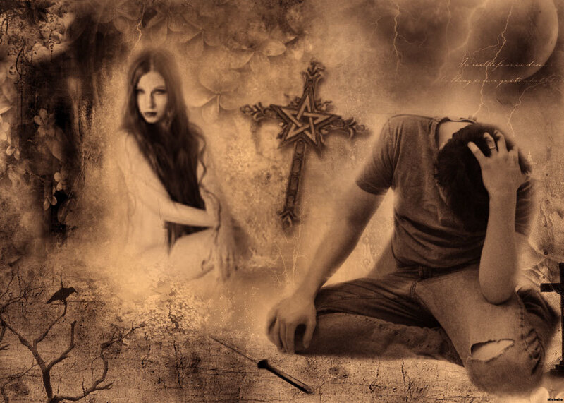 Man and Ghost Woman