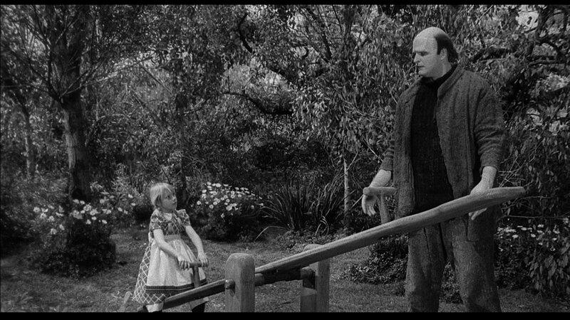 Man and Girl on Seesaw