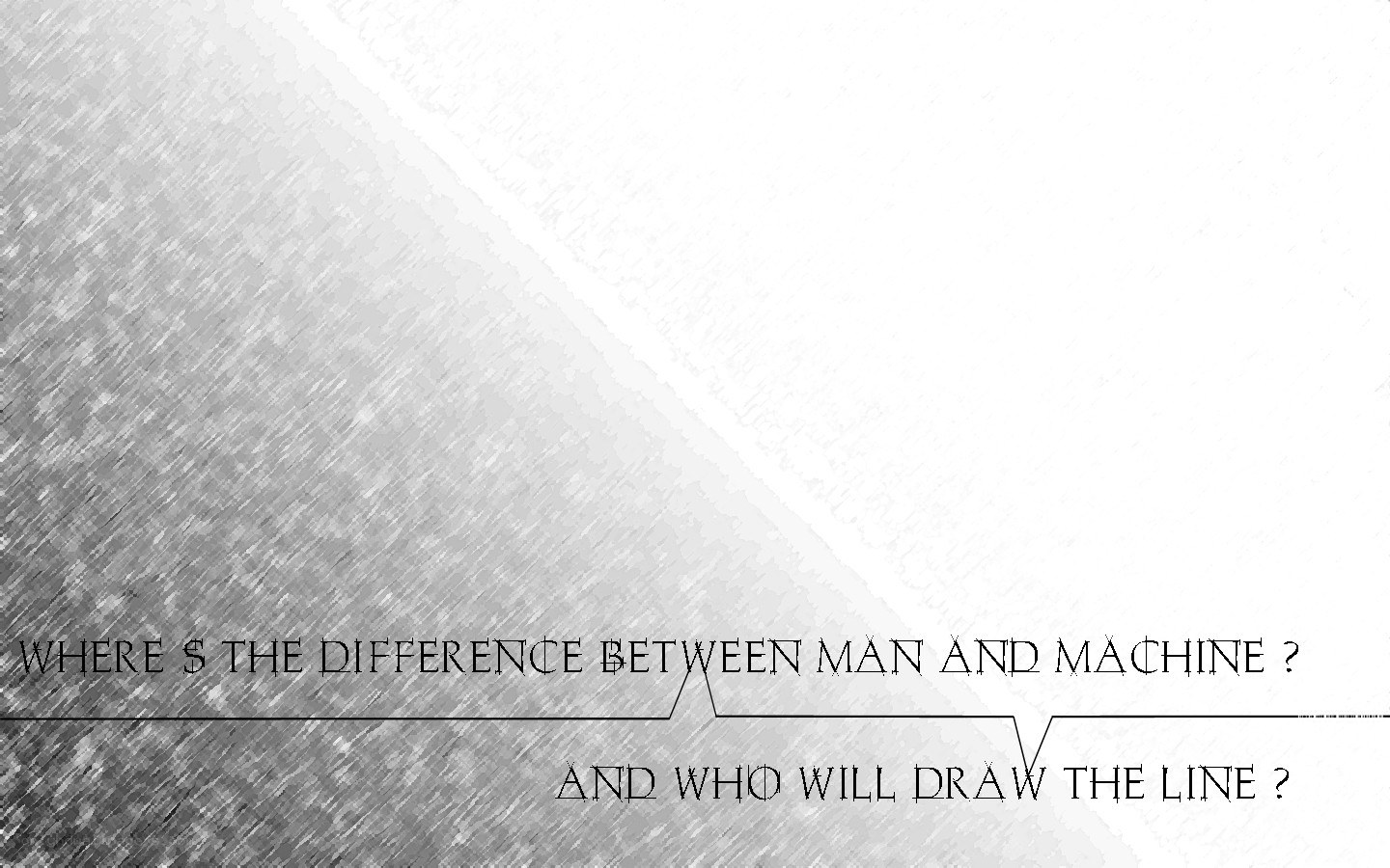 man and machine difference