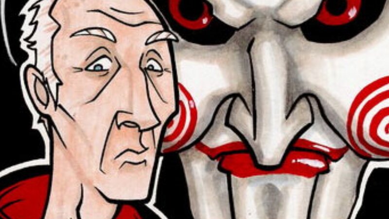Man and Puppet Face