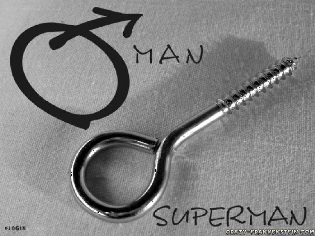 Man and Superman symbol
