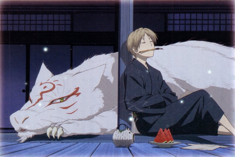 Man and White Fox