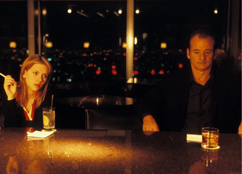 Man and woman at a bar