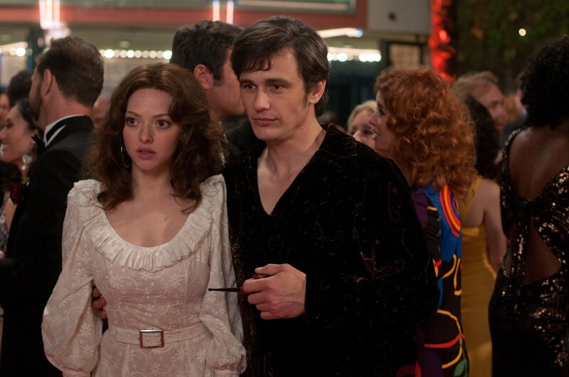 Man and woman at a party