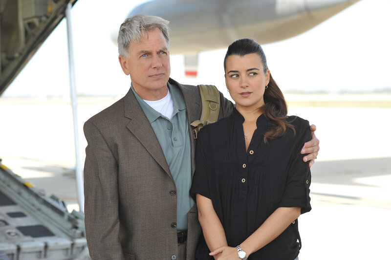 Man and woman at airport