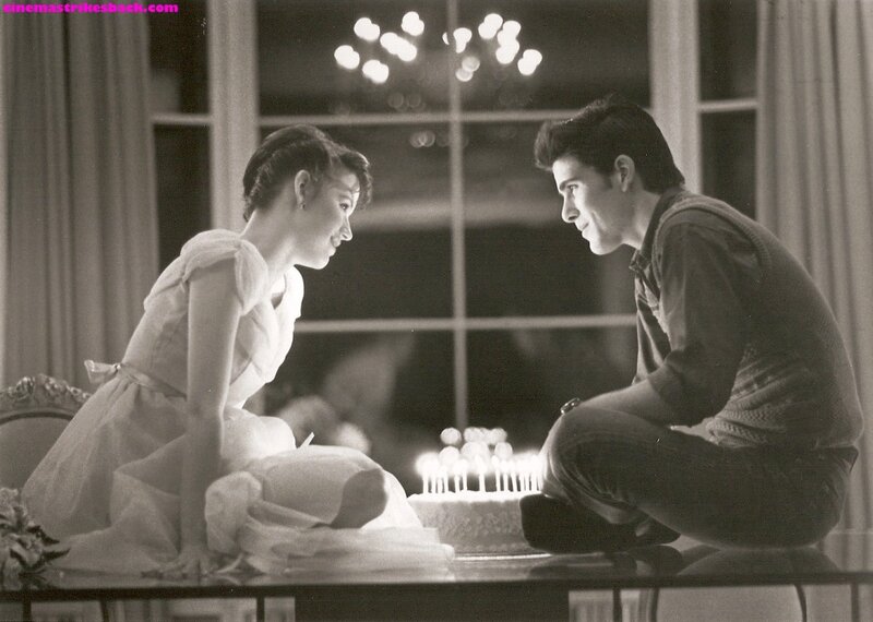 Man and Woman at Birthday Cake