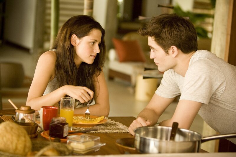 Man and Woman at Breakfast