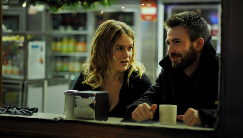man and woman at cafe