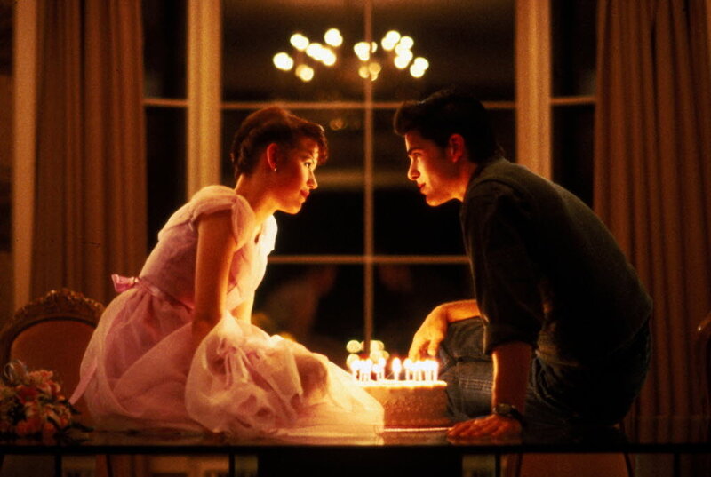 Man and Woman at Cake